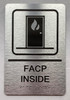 BRAILLE FACP INSIDE SIGN