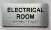 HOTEL DIRECTIONAL SIGN ELECTRICAL ROOM