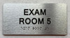 HOTEL EXAM ROOM NO 5 SIGN