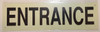 ENTRANCE Hpd Sign