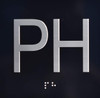 PH Elevator Jamb Plate - Building Sign