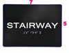 Stairway-Tactile Signage