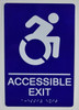 Braille sign