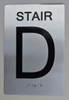 STAIR D-Braille with Raised Tactile Graphics and Letters