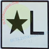 Elevator Floor Number Star L- Elevator JAMB Plate Floor Star Lobby  Sign Elevator Floor Number Star L- Elevator JAMB Plate Floor Star Lobby  Sign
