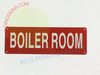 BOILER ROOM Signage