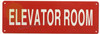ELEVATOR ROOMSignage