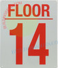 14 FLOOR Signage 14 FLOOR Signage