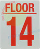 Sign 14 FLOOR Sign 14 FLOOR