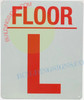 Sign L FLOOR Sign L FLOOR