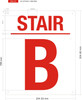 Sign STAIR B Sign STAIR B