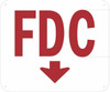 FDC Arrow Down   Sign FDC Arrow Down   Sign