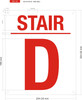 STAIR D  Sign