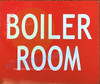 Boiler Room Signage