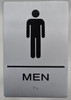 FLOOR NUMBER Tactile Graphics Grade 2 Braille Text with raised letters Signage
