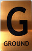 GROUND Floor  Sign