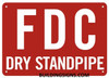 FDC Dry Standpipe Hpd Sign FDC Dry Standpipe Hpd Sign