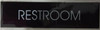 RESTROOM DOB SIGN
