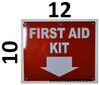 First AID KIT BUILDING SIGN First AID KIT BUILDING SIGN