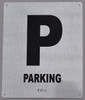 Parking Floor Number Sign-Tactile Signs -Tactile Touch Braille Sign-Tactile Signs