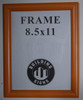 Orange Snap Poster Frame/Picture Frame/Notice Frame  Front Load Easy Open Snap Frame