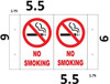 NO Smoking 3D Projection Sign/FIRE Extinguisher Hallway Sign