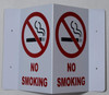 NO Smoking 3D Projection Sign/FIRE Extinguisher Hallway Sign Dob Sign