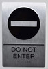 Do Not Enter Sign-Tactile Signs  with Tactile Text and Braille Sign-Tactile Signs Do Not Enter Sign-Tactile Signs  with Tactile Text and Braille Sign-Tactile Signs