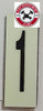 PHOTOLUMINESCENT DOOR NUMBER 1 BUILDING SIGNHEAVY DUTY / GLOW IN THE DARK "DOOR NUMBER ONE" BUILDING SIGNHEAVY DUTY PHOTOLUMINESCENT DOOR NUMBER 1 BUILDING SIGNHEAVY DUTY / GLOW IN THE DARK "DOOR NUMBER ONE" BUILDING SIGNHEAVY DUTY