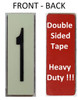 PHOTOLUMINESCENT DOOR NUMBER 1 HEAVY DUTY / GLOW IN THE DARK "DOOR NUMBER ONE" HEAVY DUTY Compliance Sign PHOTOLUMINESCENT DOOR NUMBER 1 HEAVY DUTY / GLOW IN THE DARK "DOOR NUMBER ONE" HEAVY DUTY Compliance Sign