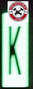 PHOTOLUMINESCENT DOOR NUMBER K SIGNAGE HEAVY DUTY / GLOW IN THE DARK "DOOR NUMBER" SIGNAGE HEAVY DUTY PHOTOLUMINESCENT DOOR NUMBER K SIGNAGE HEAVY DUTY / GLOW IN THE DARK "DOOR NUMBER" SIGNAGE HEAVY DUTY