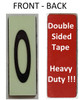 PHOTOLUMINESCENT DOOR NUMBER O HEAVY DUTY / GLOW IN THE DARK "DOOR NUMBER" HEAVY DUTY Compliance Sign PHOTOLUMINESCENT DOOR NUMBER O HEAVY DUTY / GLOW IN THE DARK "DOOR NUMBER" HEAVY DUTY Compliance Sign