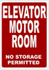 ELEVATOR MOTOR ROOM ELEVATOR MOTOR ROOM