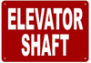 ELEVATOR SHAFT  (Aluminium Reflective s, RED ) ELEVATOR SHAFT  (Aluminium Reflective s, RED )