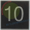 ELEVATOR FLOOR NUMBER 10 SIGN- ELEVATOR JAMB PLATE FLOOR 10 DOB SIGN ELEVATOR FLOOR NUMBER 10 SIGN- ELEVATOR JAMB PLATE FLOOR 10 DOB SIGN