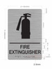 FIRE Extinguisher  - Sign FIRE Extinguisher  - Sign