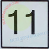 ELEVATOR FLOOR NUMBER 11 SIGN- ELEVATOR JAMB PLATE FLOOR 11 HPD SIGN ELEVATOR FLOOR NUMBER 11 SIGN- ELEVATOR JAMB PLATE FLOOR 11 HPD SIGN