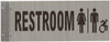 Restroom ACCESSIBLE Sign -Two-Sided/Double Sided Projecting, Corridor and Hallway Sign Restroom ACCESSIBLE Sign -Two-Sided/Double Sided Projecting, Corridor and Hallway Sign