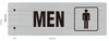 Men Restroom DOB SIGN -Two-Sided/Double Sided Projecting, Corridor and Hallway DOB SIGN Men Restroom DOB SIGN -Two-Sided/Double Sided Projecting, Corridor and Hallway DOB SIGN