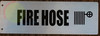 FIRE Hose Sign-FACP SIGNAGE -Two-Sided/Double Sided Projecting, Corridor and Hallway SIGNAGE