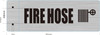 FIRE Hose Sign-FACP HPD SIGN -Two-Sided/Double Sided Projecting, Corridor and Hallway HPD SIGN