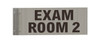 EXAM Room 2 -Two-Sided/Double Sided Projecting, Corridor and Hallway