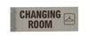 Changing Room BUILDING SIGN-Two-Sided/Double Sided Projecting, Corridor and Hallway BUILDING SIGN
