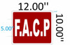 FACP Sign FACP Sign