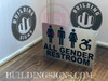ALL GENDER ACCESSIBLE RESTROOM PROJECTION SIGN- ALL GENDER ACCESSIBLE RESTROOM 3D SIGNAGE ALL GENDER ACCESSIBLE RESTROOM PROJECTION SIGN- ALL GENDER ACCESSIBLE RESTROOM 3D SIGNAGE