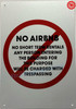 NO SHORT TERM RENTALS- NO AIRBNB Compliance Sign