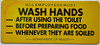 NYC All employee must wash hands DOB SIGN