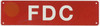 FDC SignFIRE DEPARTMENT CONNRECTION DOB SIGN Fire Safety DOB SIGN