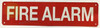 FIRE ALARM, Fire Safety Compliance Sign FIRE ALARM, Fire Safety Compliance Sign