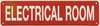 ELECTRICAL ROOM SIGN, Fire Safety SIGNAGE ELECTRICAL ROOM SIGN, Fire Safety SIGNAGE